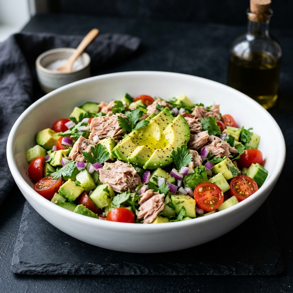 Avocado Tuna Salad