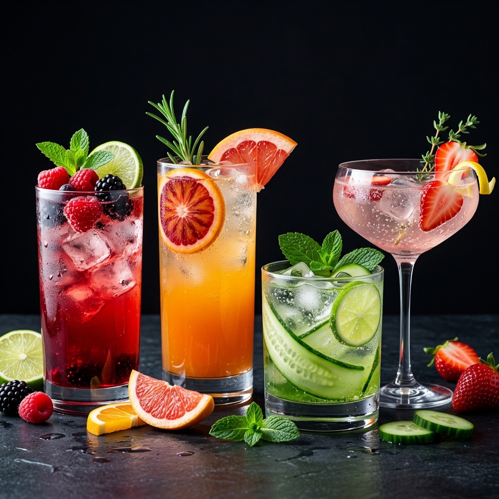 Low-Calorie Mocktails to Enjoy