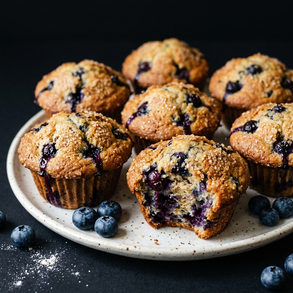 Delicious Blueberry Muffin