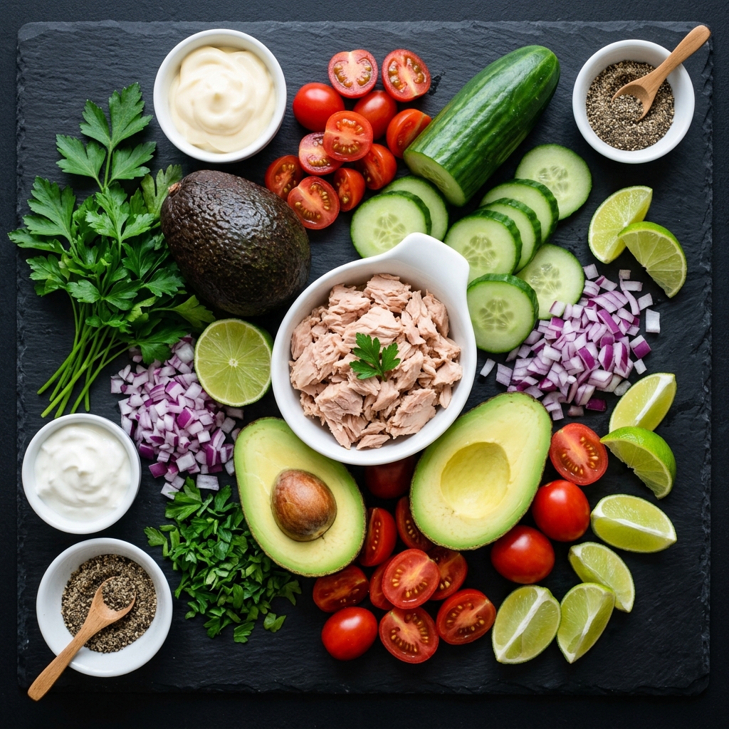 Avocado Tuna Salad