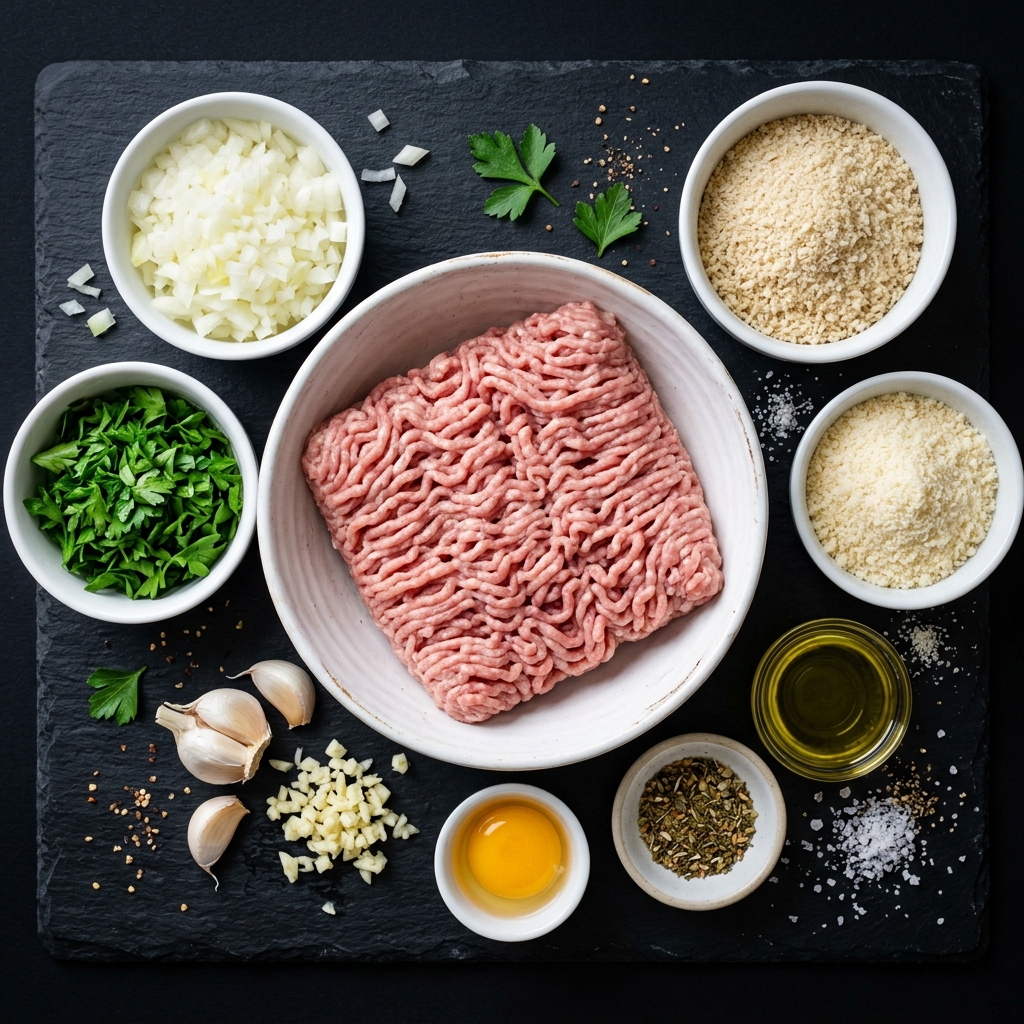Turkey Meatball Recipe Ingredients