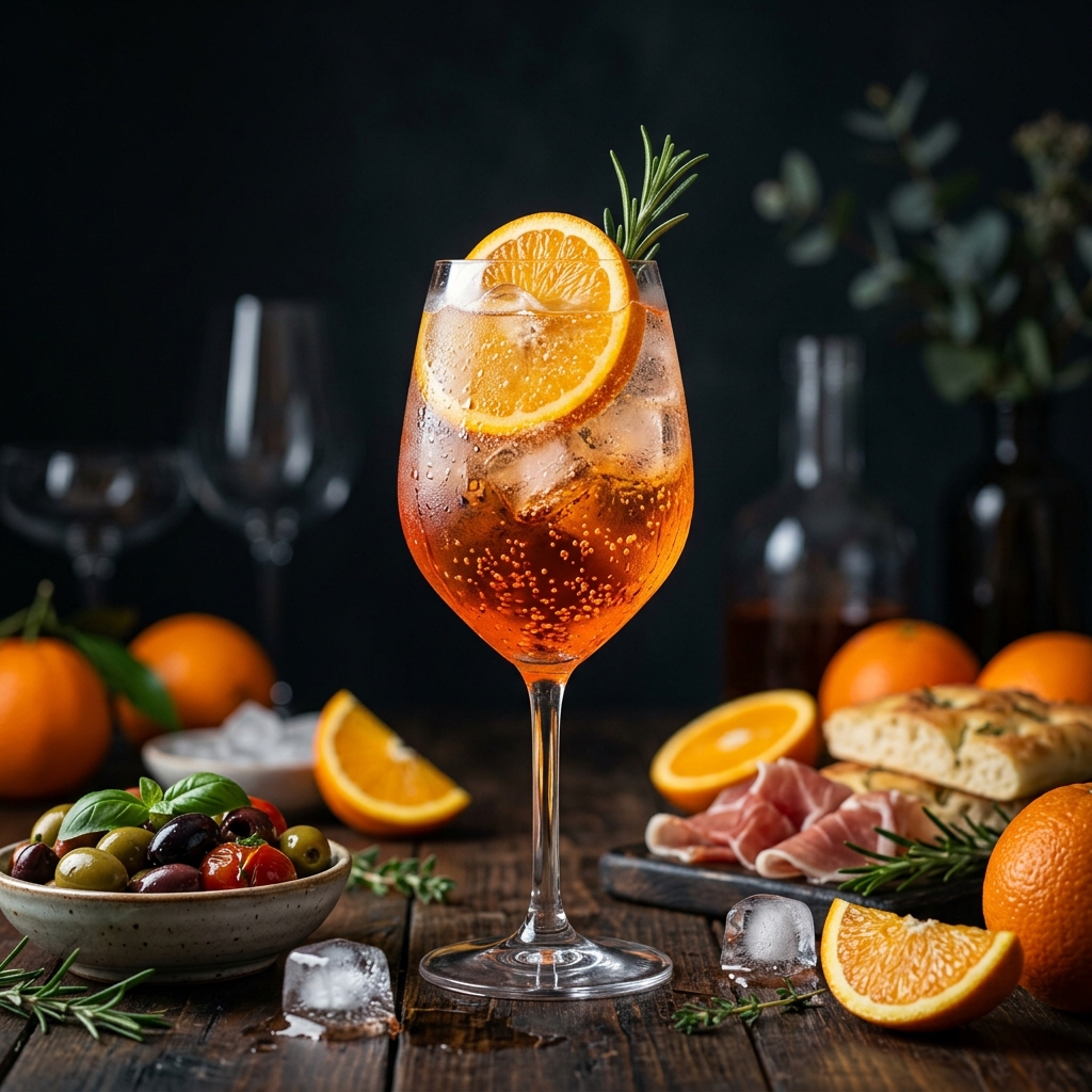 Aperol Spritz Cocktail