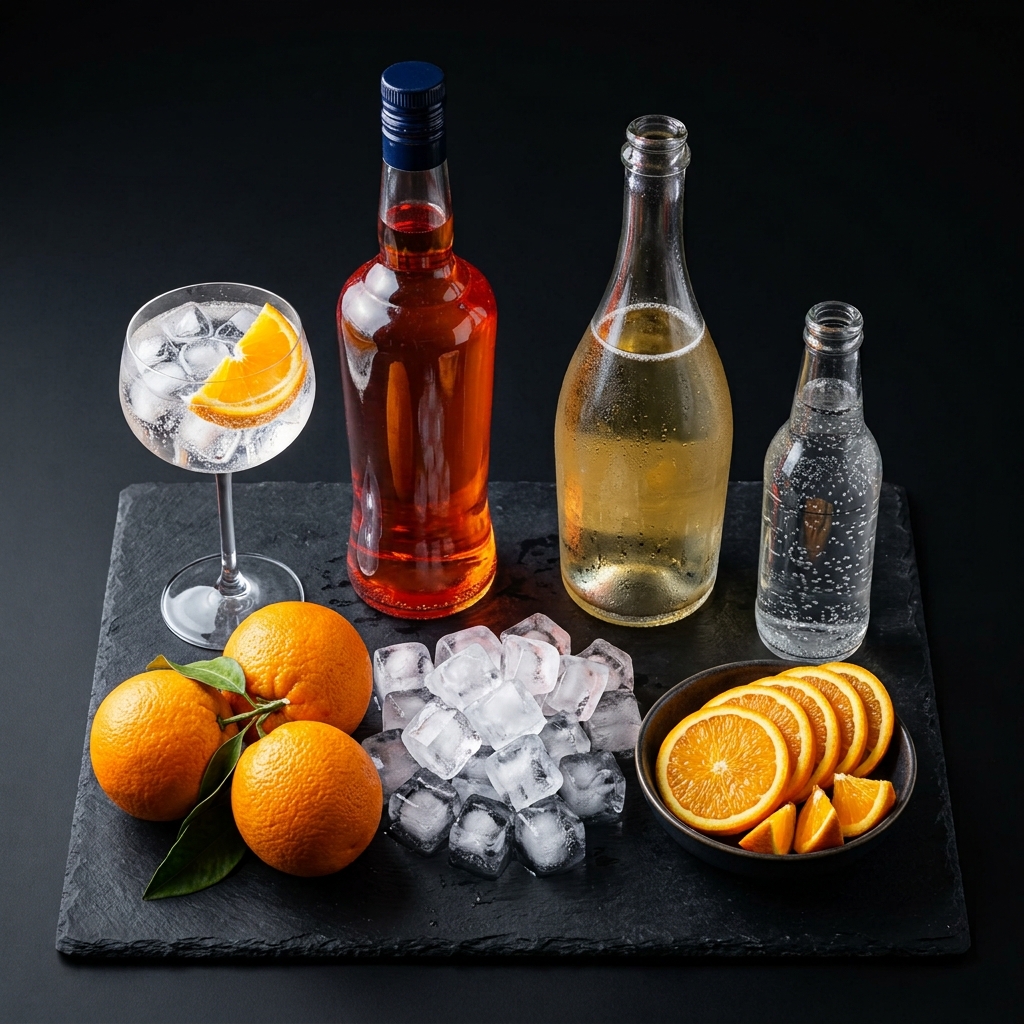 Aperol Spritz Cocktail Ingredients