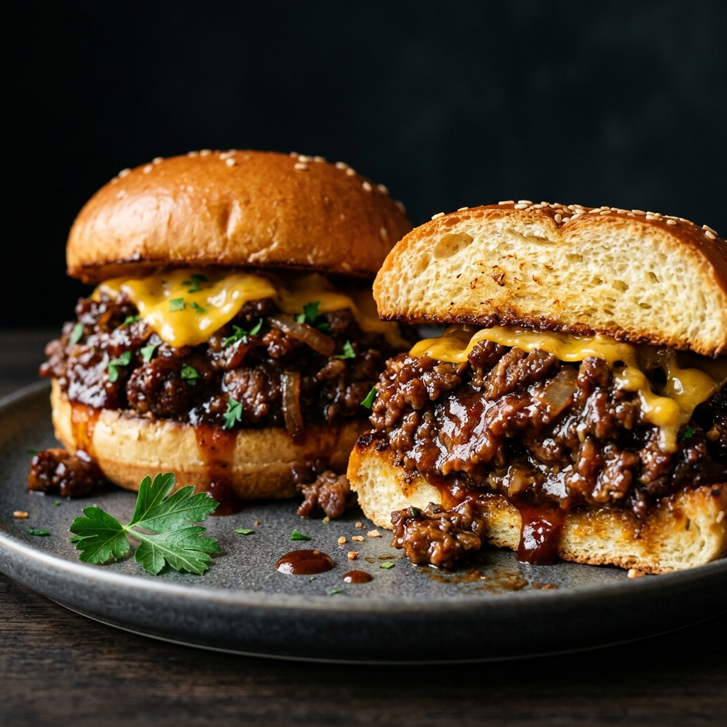 BBQ Beef Sloppy Joes