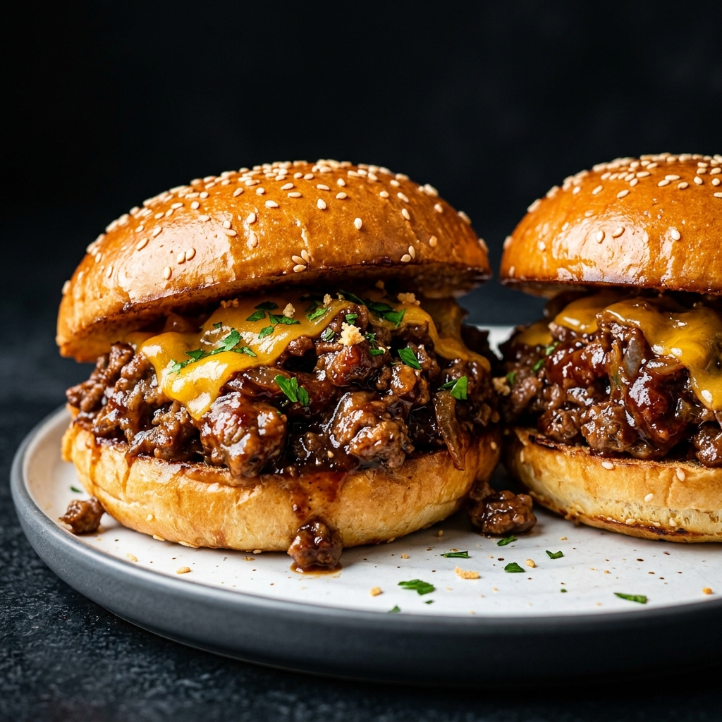 BBQ Beef Sloppy Joes