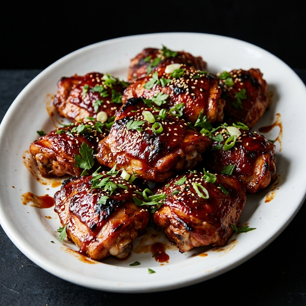 Crock Pot BBQ Chicken Thighs