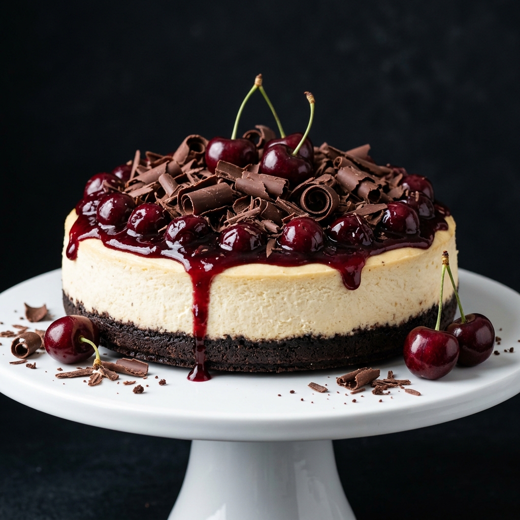 Black Forest Cheesecake
