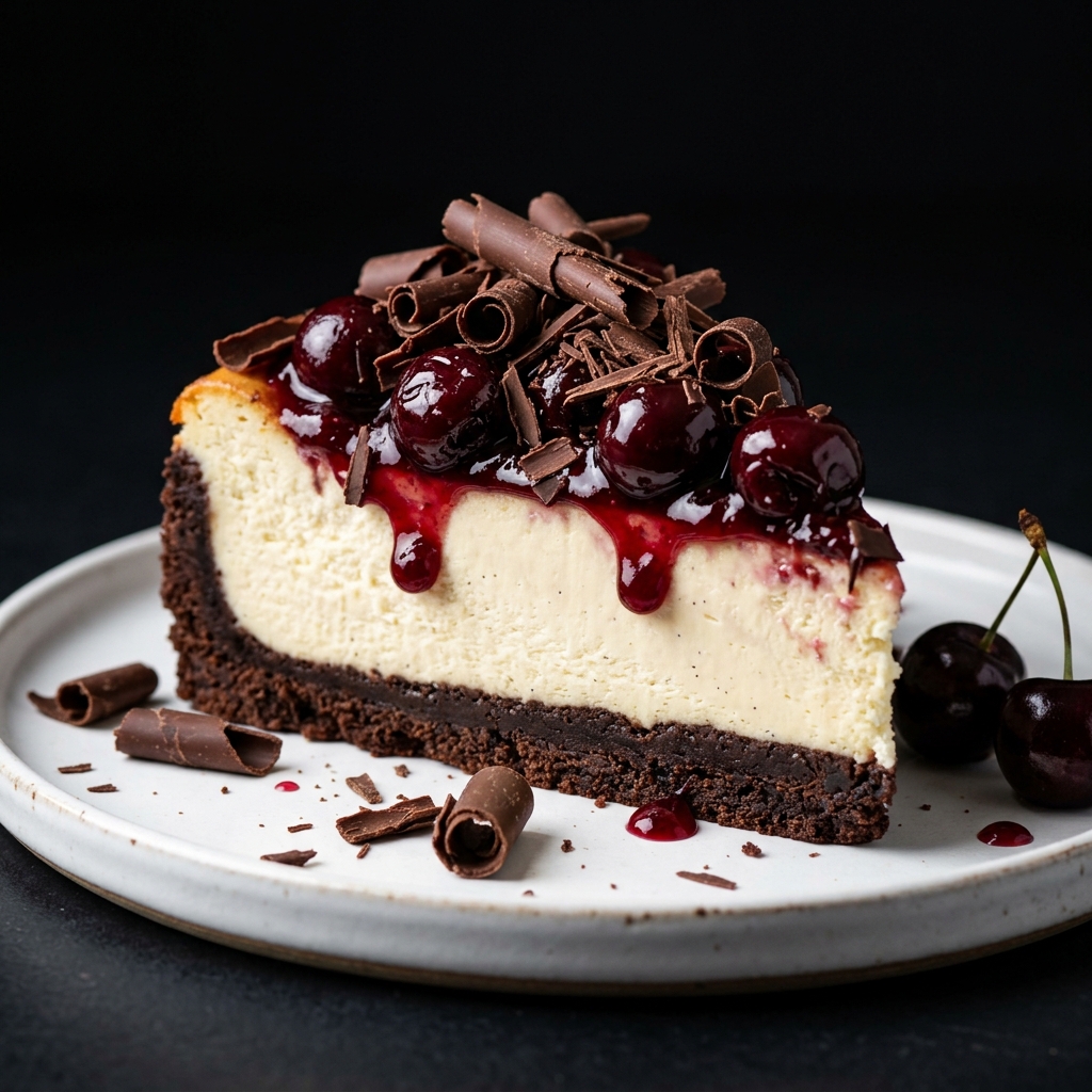 Black Forest Cheesecake