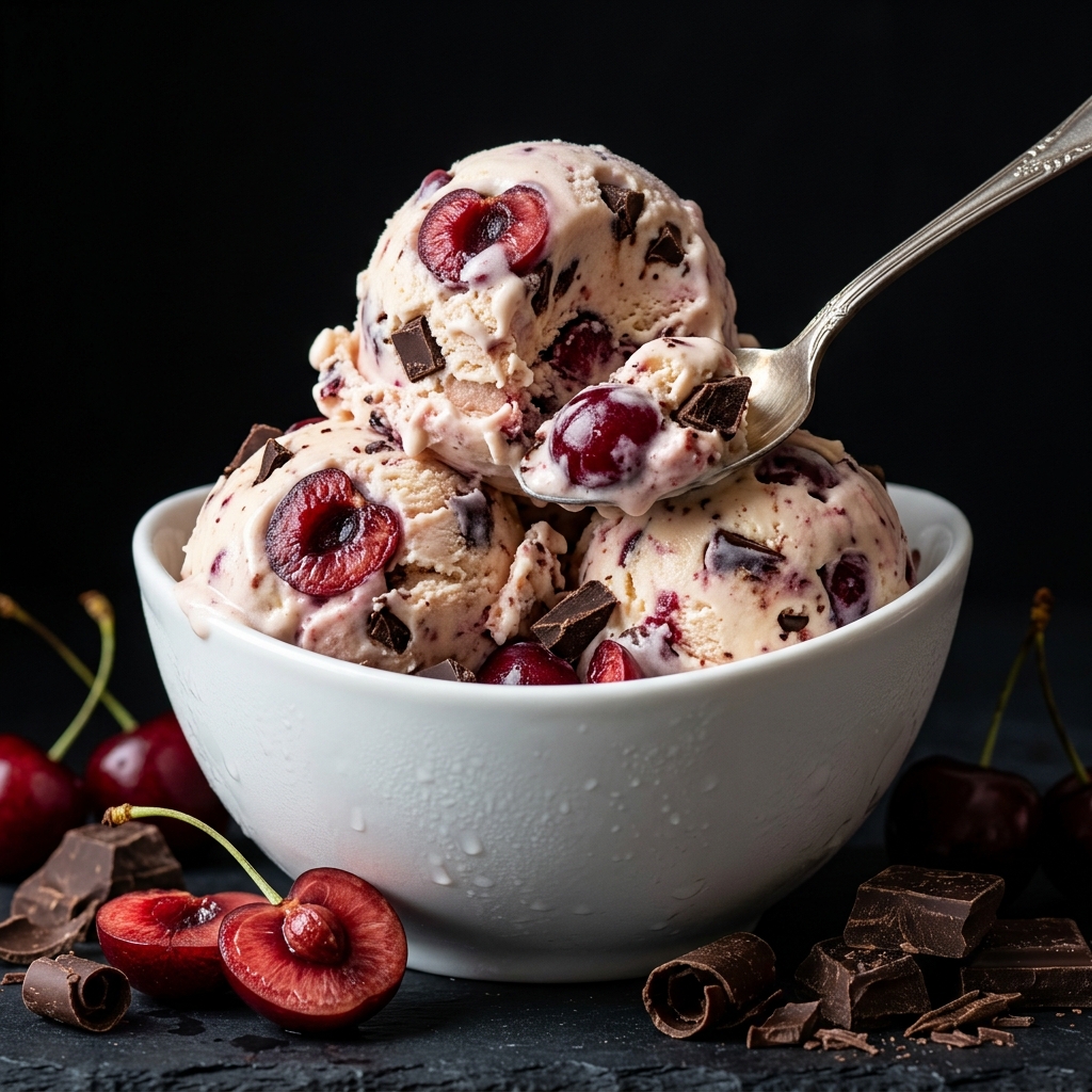 Cherry Garcia Ice Cream Recipe