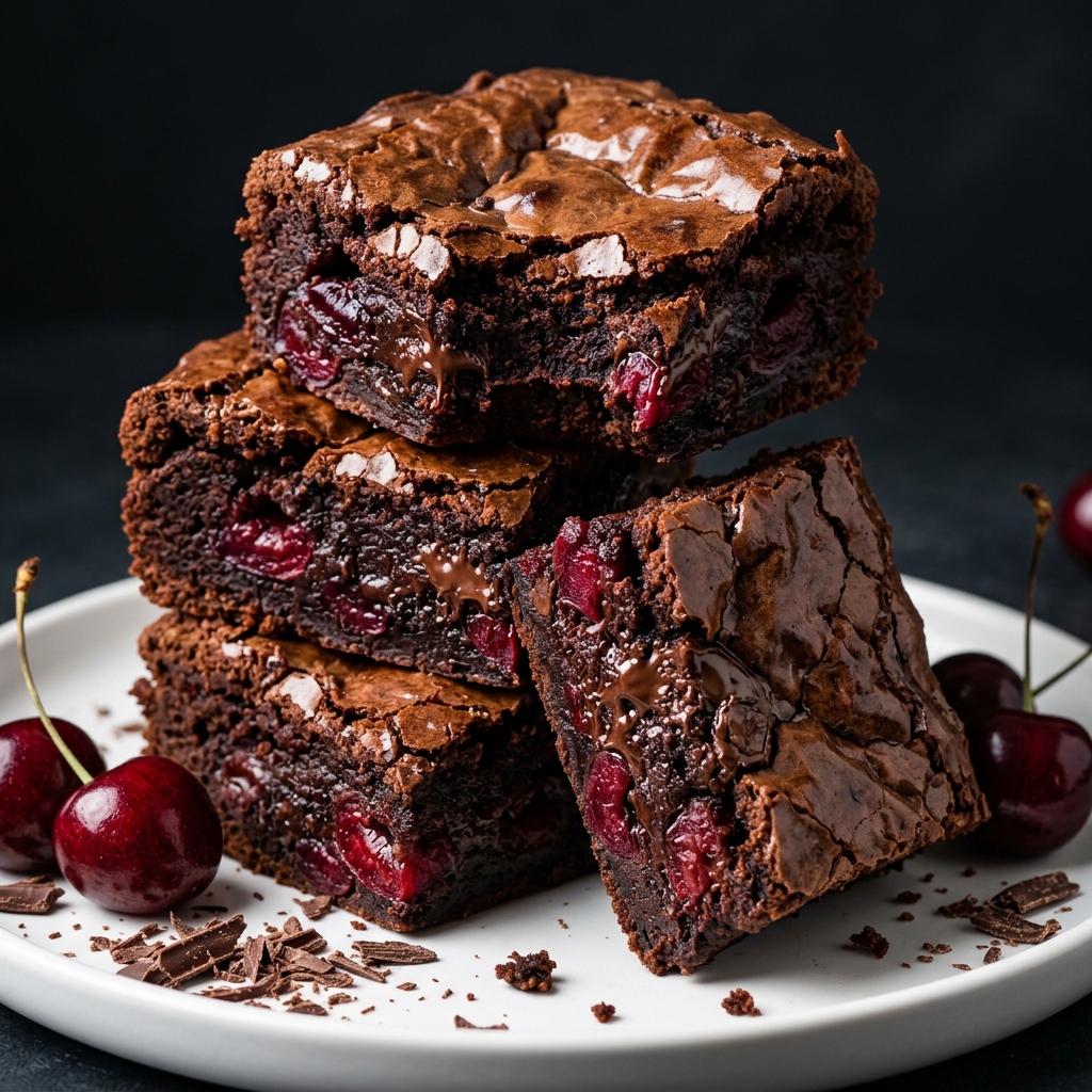 Chocolate Cherry Brownies