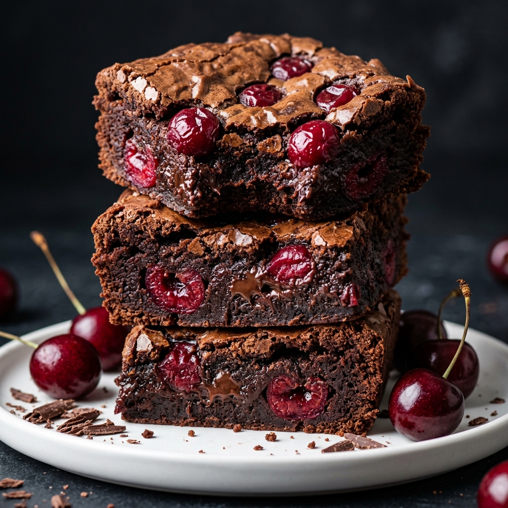 Chocolate Cherry Brownies
