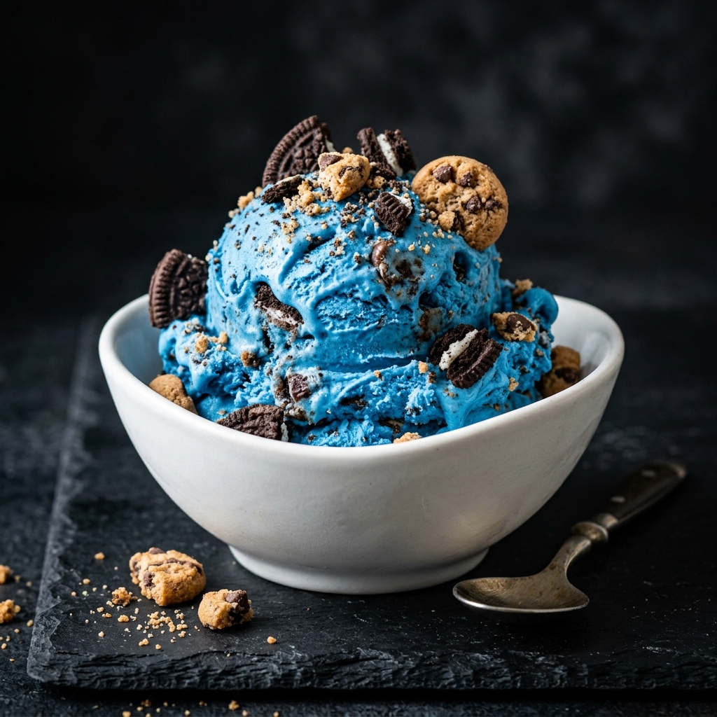 Cookie Monster Ice Cream