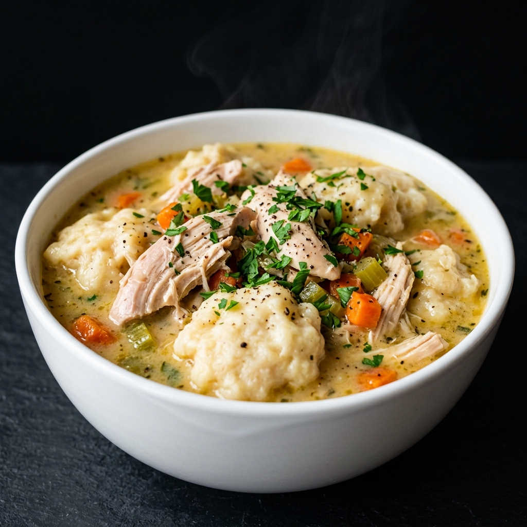 Crock Pot Chicken and Dumplings