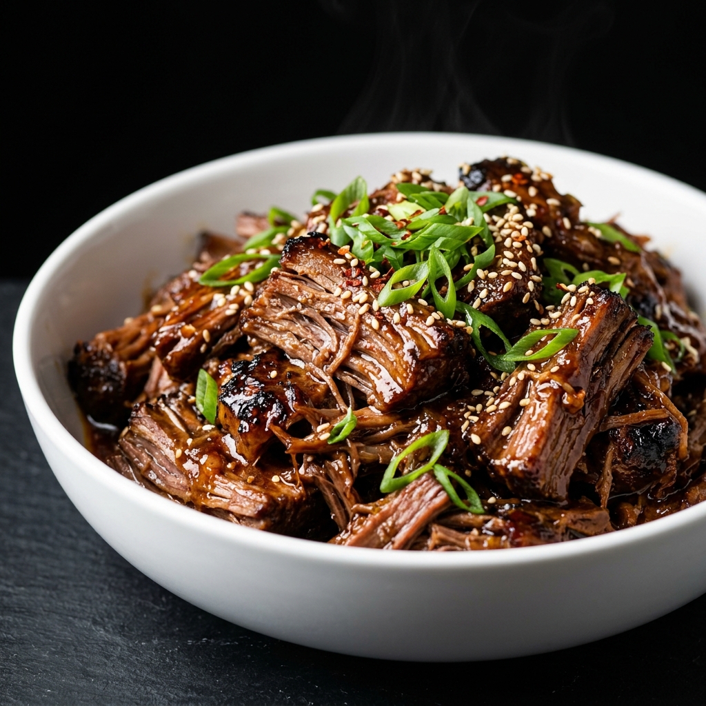 Easy Crock Pot Korean Beef