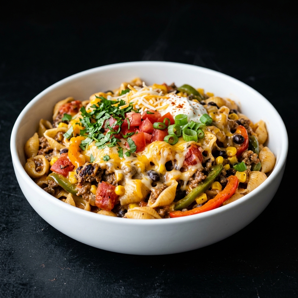 Crock Pot Taco Pasta