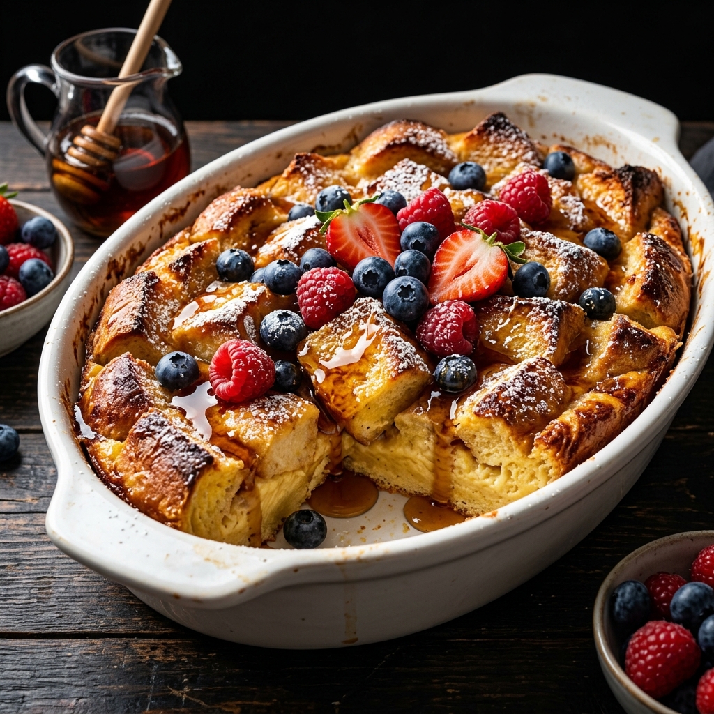 Slow Cooker French Toast Casserole