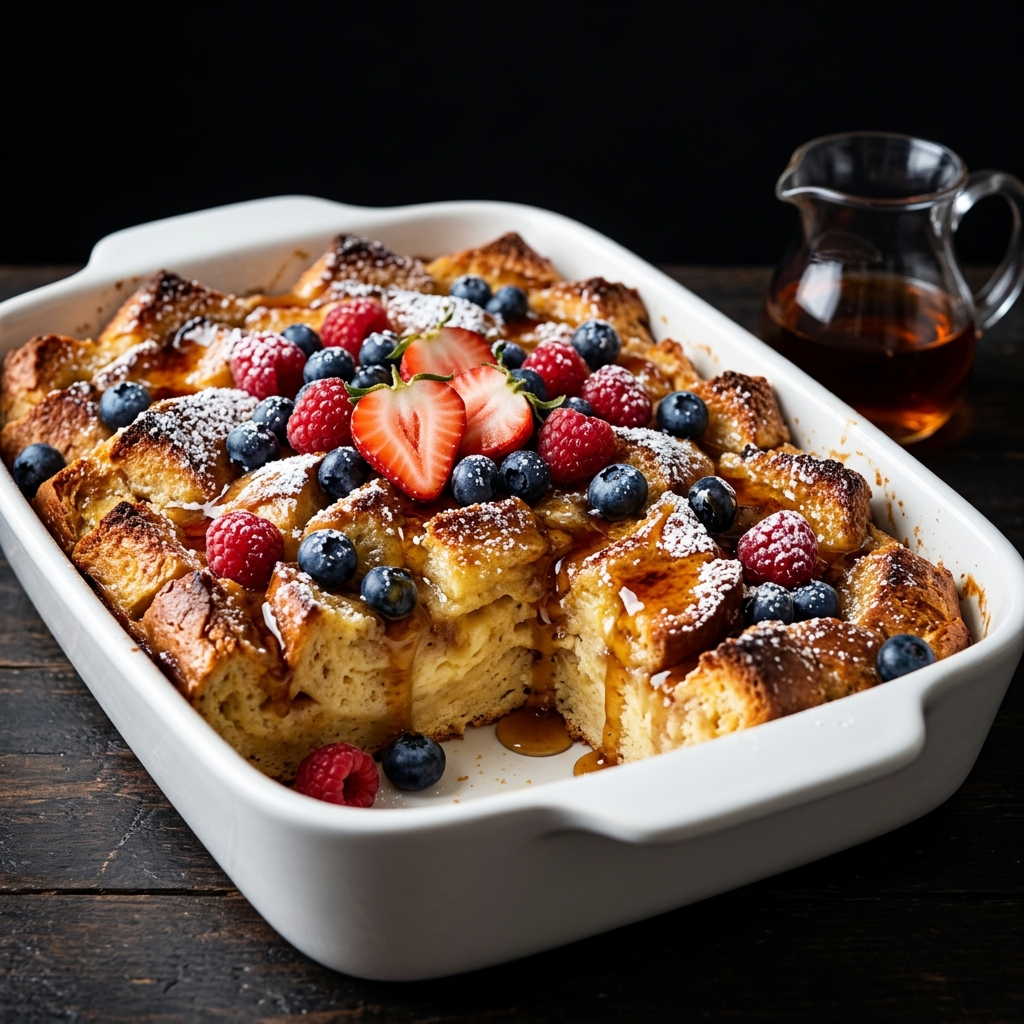 Slow Cooker French Toast Casserole