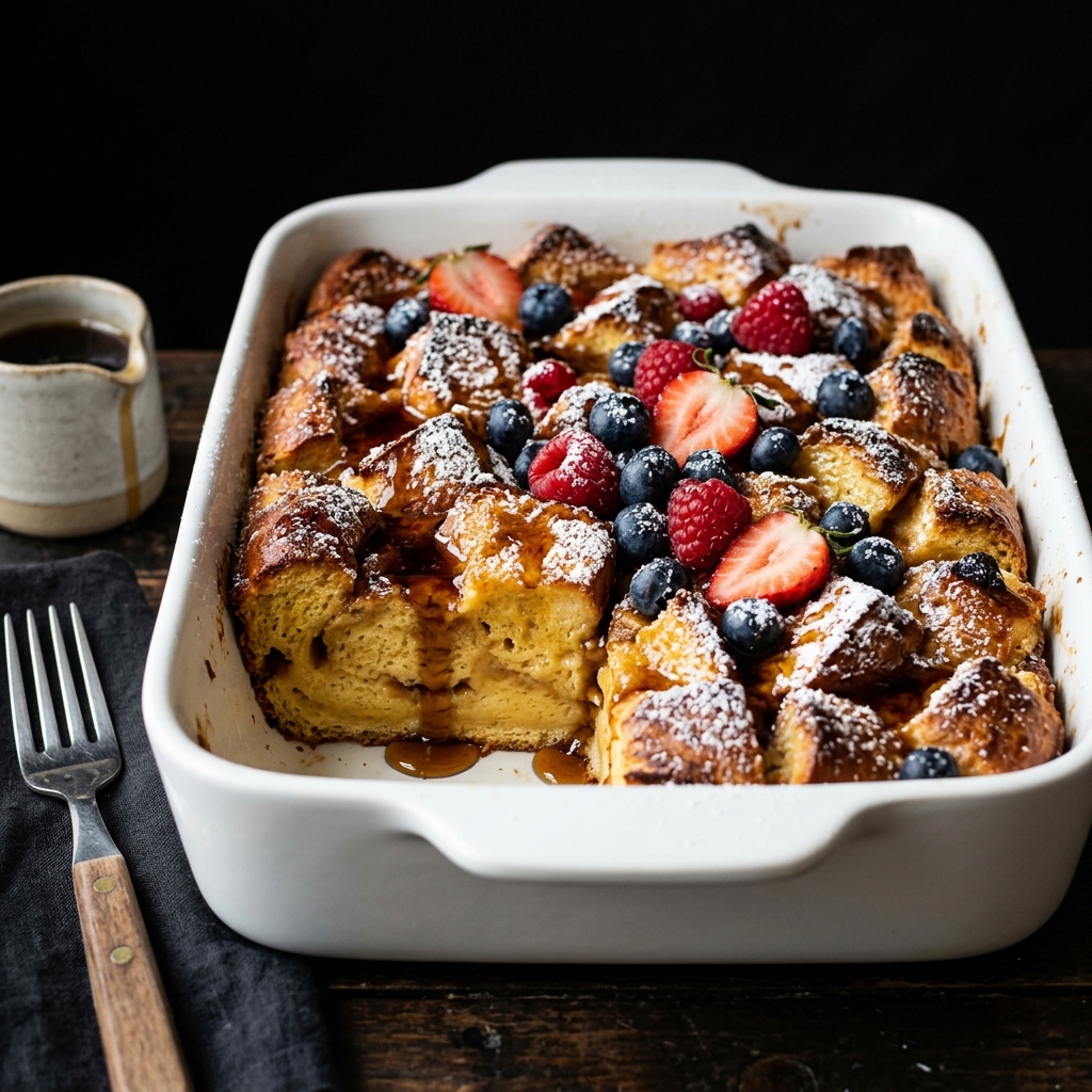 Slow Cooker French Toast Casserole