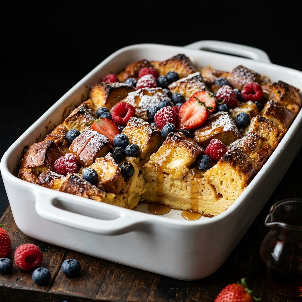 Slow Cooker French Toast Casserole