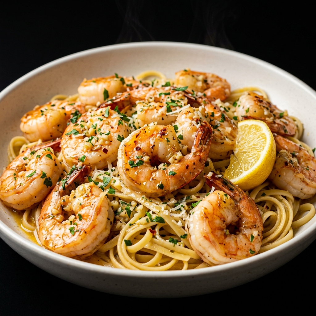 Classic Garlic Butter Shrimp Scampi