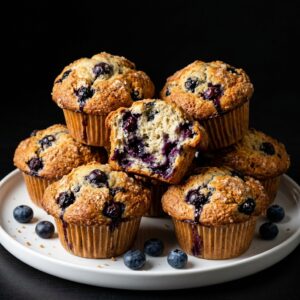 Best Easy Homemade Blueberry Muffins Recipe – Bakery-Style, Fluffy & Delicious for Breakfast