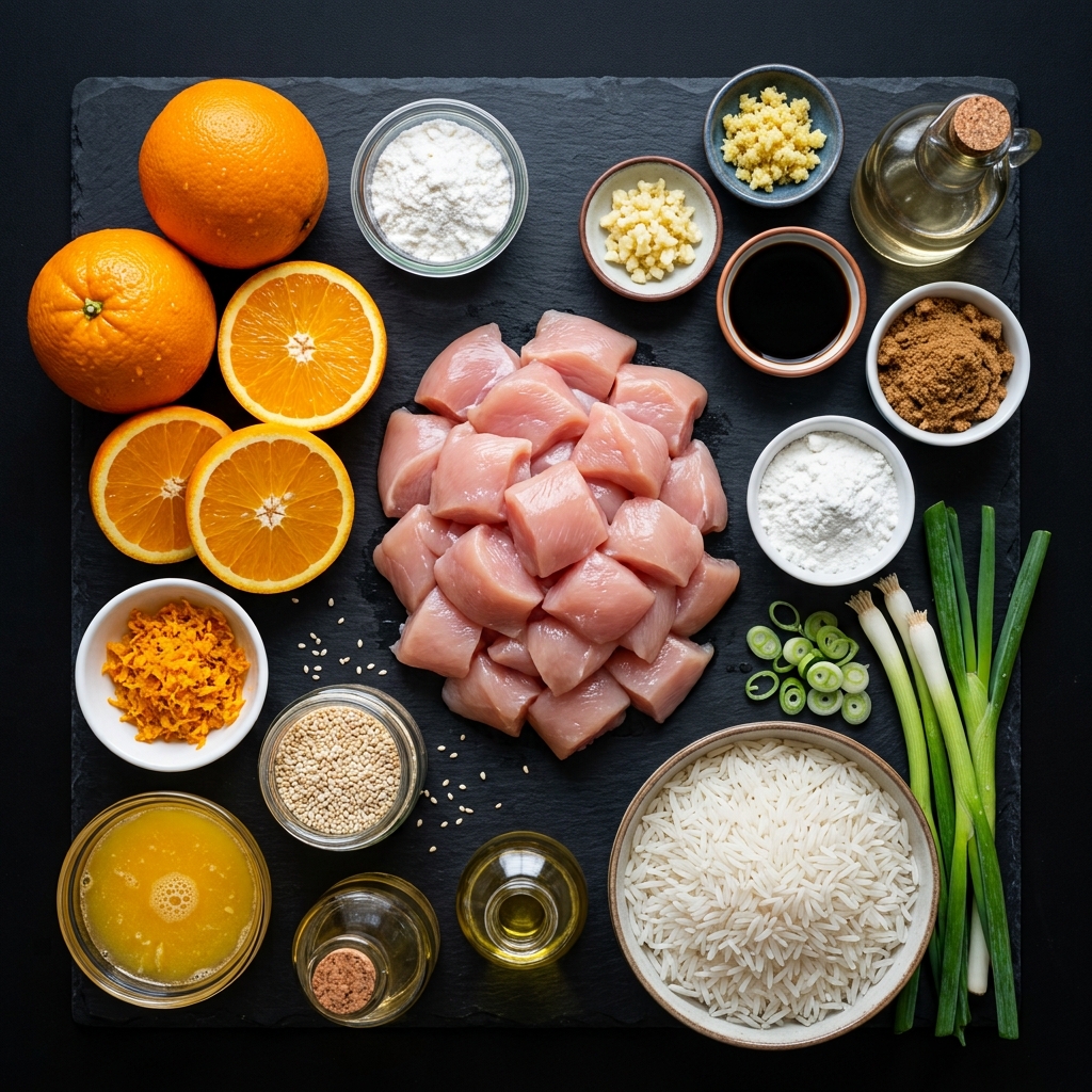 Orange Chicken Ingredients