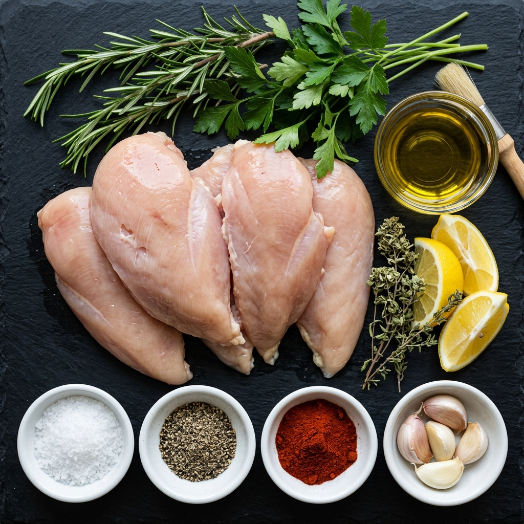 Baked Chicken Breast Ingredients