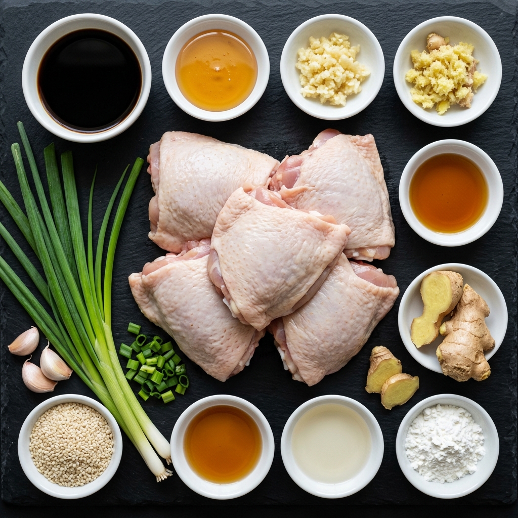 Sticky Teriyaki Chicken Thighs