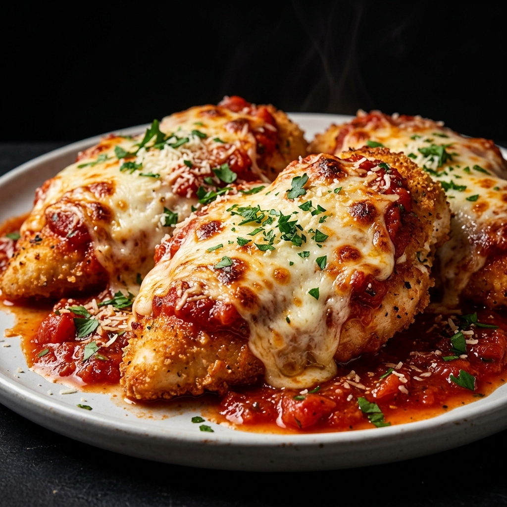 Slow Cooker Chicken Parmesan