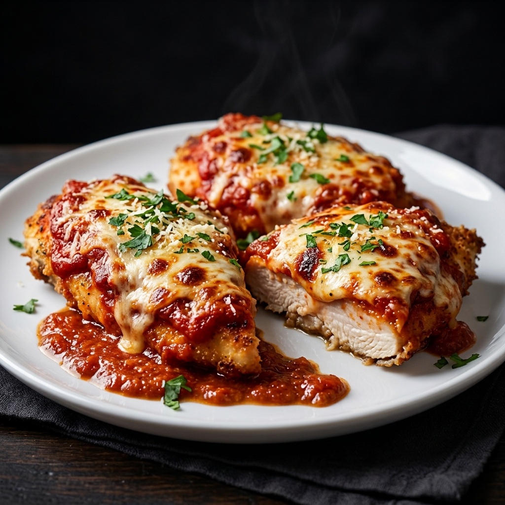 Slow Cooker Chicken Parmesan