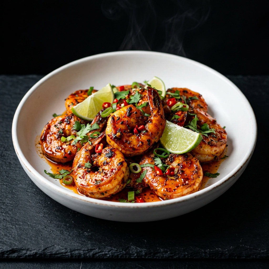 Spicy Mexican Diablo Shrimp