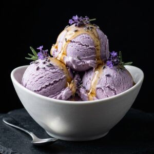 Honey Lavender Ice Cream